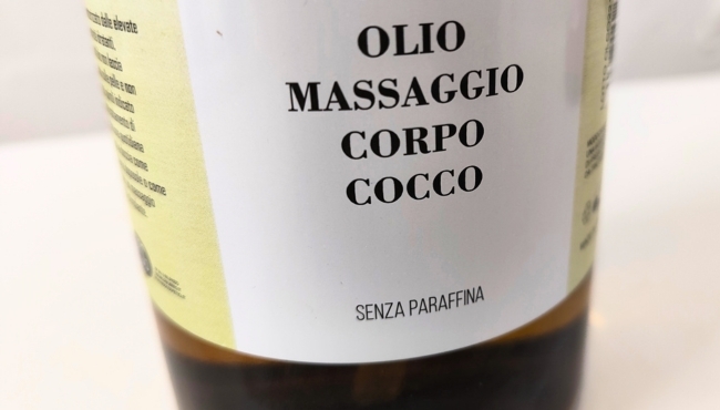 The Lux | Olio Massaggio Corpo Senza Paraffina da ilt al Cocco